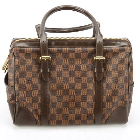 💎✨MINT CONDITION✨💎Authentic LOUIS VUITTON Damier Ebene Berkeley Handbag - Picture 3 of 7